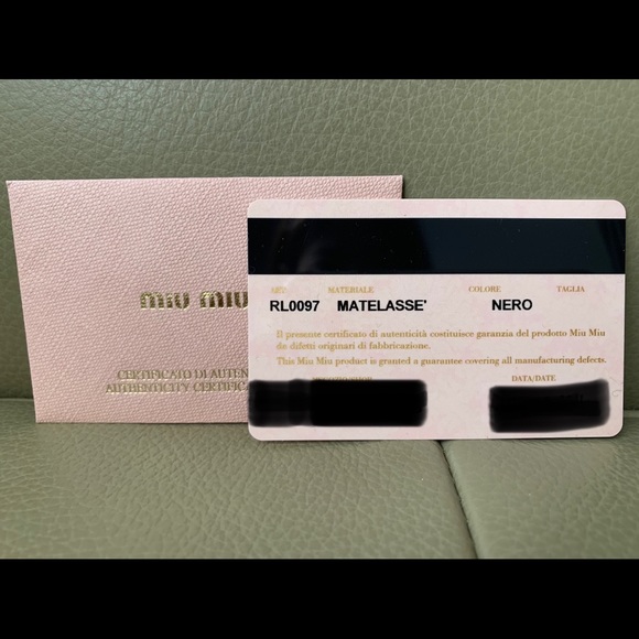 Miu Miu matelasse bag - Picture 12 of 13